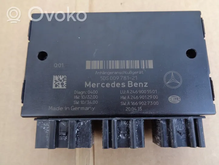 Mercedes-Benz ML W166 Module de contrôle crochet de remorque A2469005501