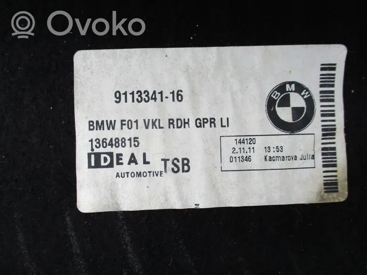 BMW 7 F01 F02 F03 F04 Tavaratilan sivuverhoilu 911334221
