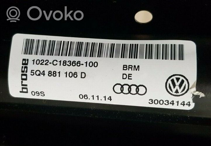 Audi RS3 Istuimen runko 8V5881020C