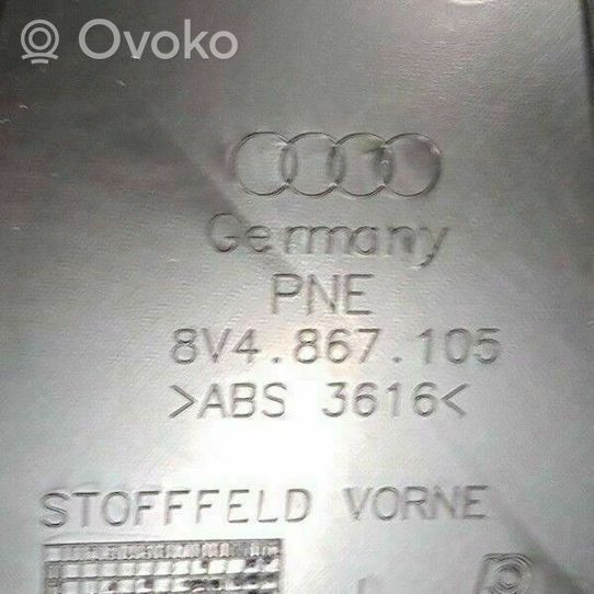 Audi RS3 Etuoven verhoilu 8V4867105