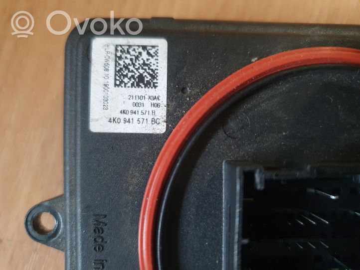 Audi Q3 F3 Moduł sterujący statecznikiem LED 4K0941571BC