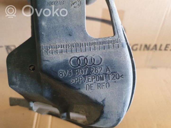 Audi A3 S3 8V Priekinis laikiklis bamperio 8V3807262A