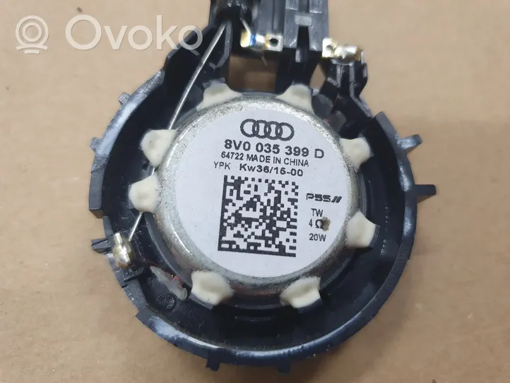 Audi A3 S3 8V Enceinte haute fréquence dans les portes arrière 8V0035399D