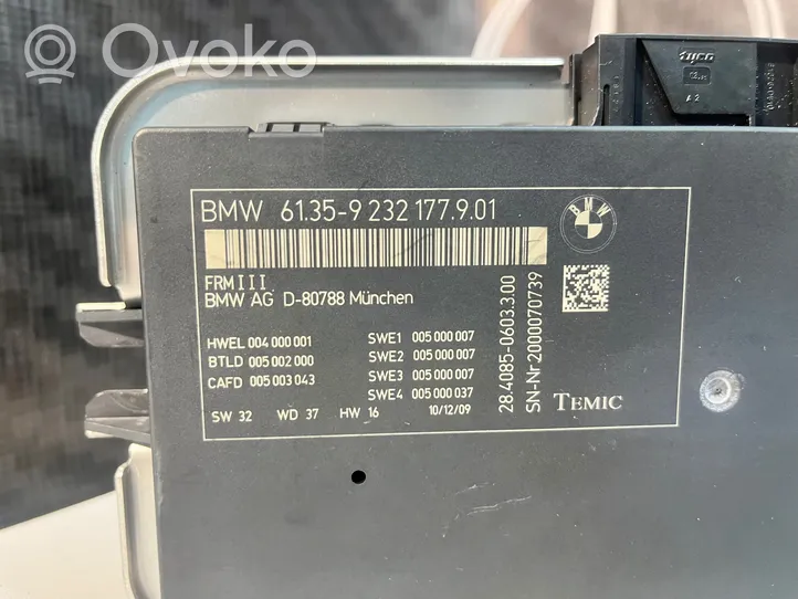BMW 5 GT F07 Módulo de luz LCM 9232177