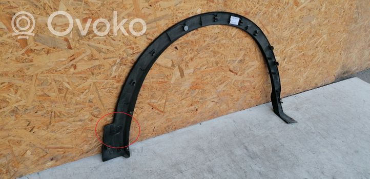 Nissan Qashqai Listwa / Nakładka na błotnik przedni 638114EA0A