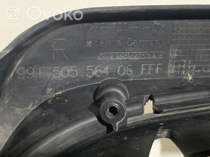 Porsche 911 991 Etupuskurin alempi jäähdytinsäleikkö 99150556406