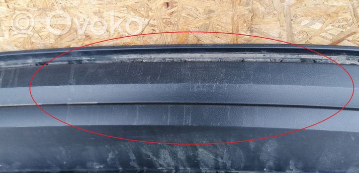 Volkswagen Touareg III Rear bumper lower part trim 760807568J