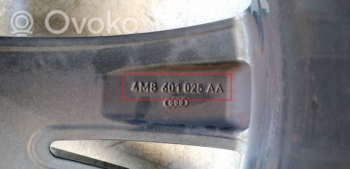 Audi Q8 R21-alumiinivanne 4M8601025AA