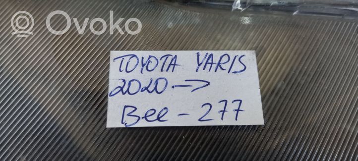 Toyota Yaris XP210 Etu-/Ajovalo 0075756