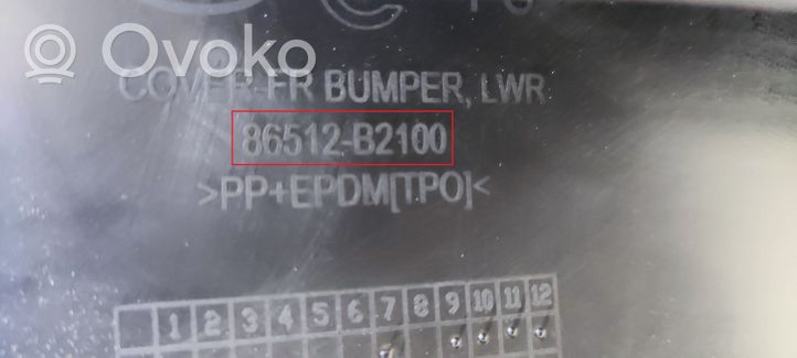 KIA Soul Front bumper lip 86512B2100
