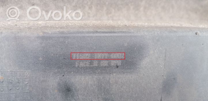 Honda CR-V Moulure inférieure de pare-chocs arrière 71502TNYYG002