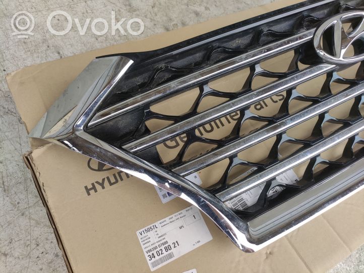 Hyundai Tucson LM Etupuskurin ylempi jäähdytinsäleikkö 86351D7600