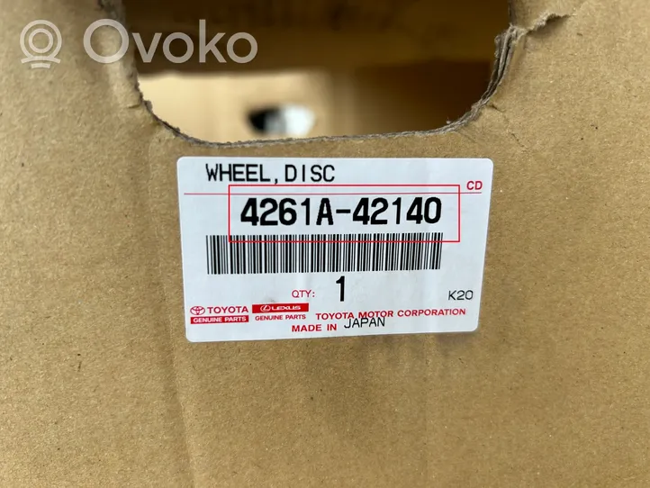 Toyota RAV 4 (XA50) R 18 alumīnija - vieglmetāla disks (-i) 4261A42140