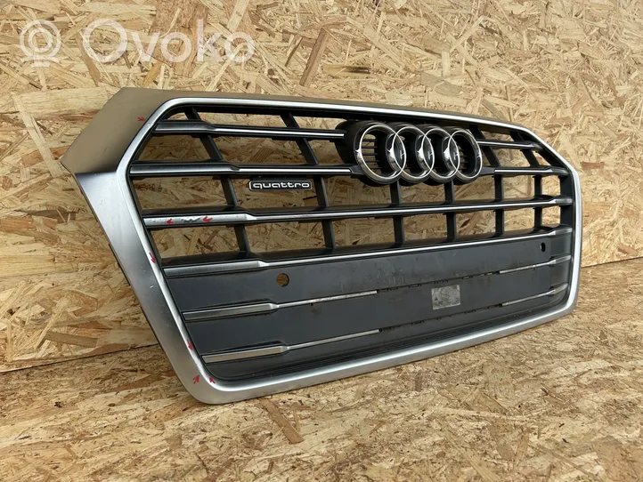 Audi Q5 SQ5 Rejilla superior del radiador del parachoques delantero 80A853651