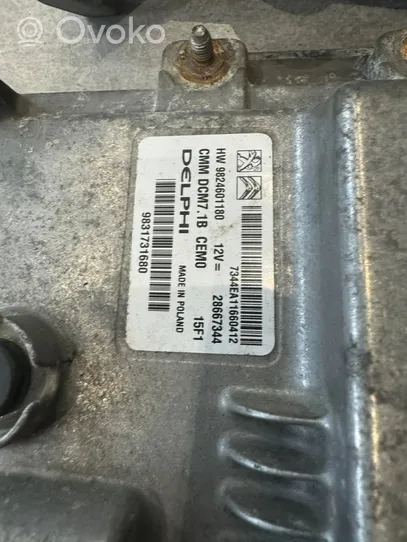 Citroen Jumper Komputer / Sterownik ECU silnika 9831731680