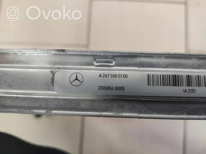 Mercedes-Benz CLA C118 X118 Chłodnica powietrza doładowującego / Intercooler A2475000100