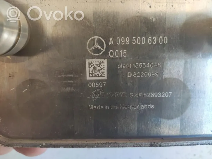 Mercedes-Benz E W213 Moottoriöljyn jäähdytinlaite A0995006300