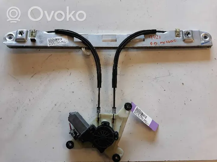 Opel Movano B Front door electric window regulator 93167946