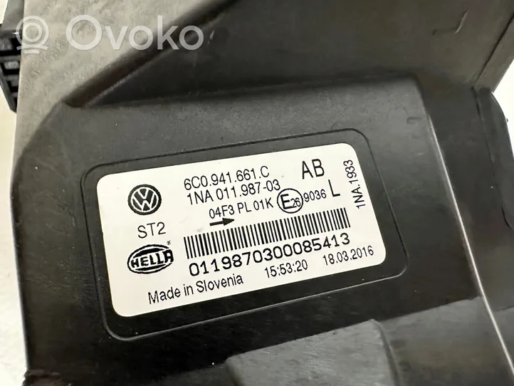 Volkswagen Polo VI AW Światło przeciwmgłowe przednie 6C0941661C