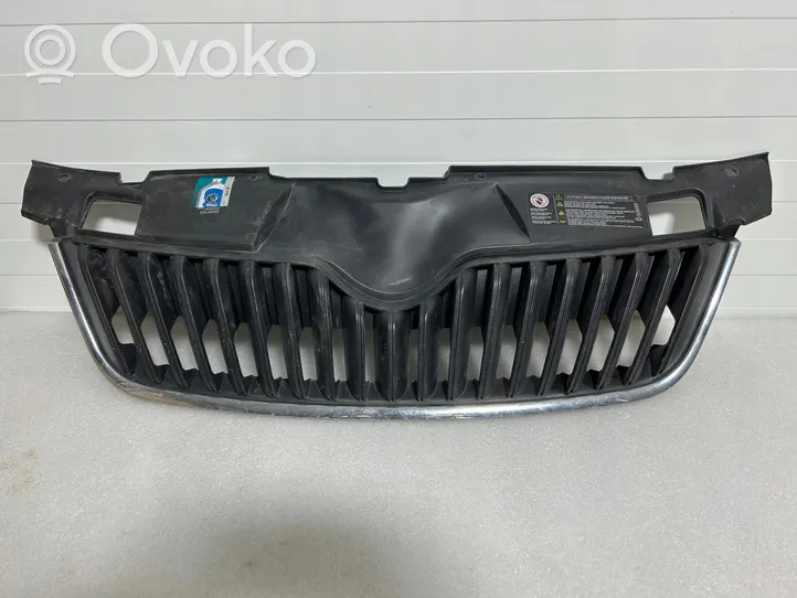 Skoda Fabia Mk2 (5J) Atrapa chłodnicy / Grill 