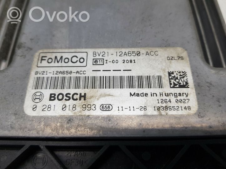 Ford Fiesta Sterownik / Moduł ECU BV2112A650ACC