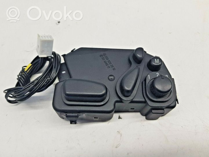 Mercedes-Benz CLK A209 C209 Modulo di controllo sedile 2098202610