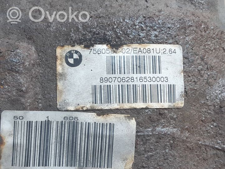 BMW 5 E60 E61 Takatasauspyörästö 7560587