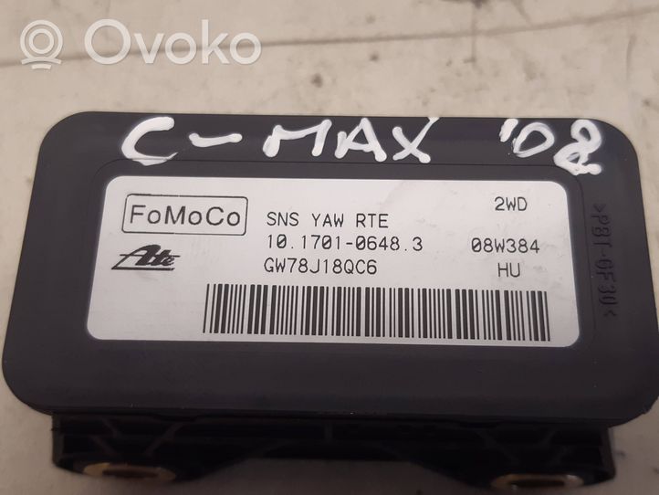 Ford C-MAX I ESP (elektroniskās stabilitātes programmas) sensors (paātrinājuma sensors) 10170106483