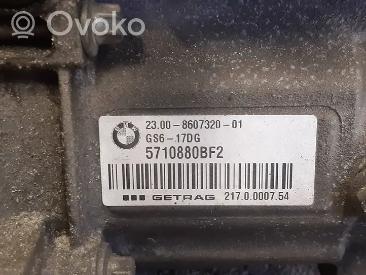 BMW 1 F20 F21 Manualna 6-biegowa skrzynia biegów 8607320