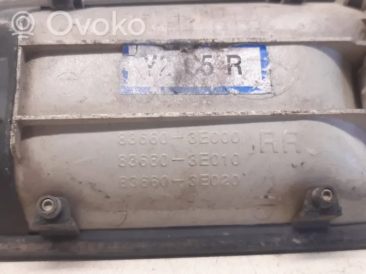 KIA Sorento Klamka zewnętrzna drzwi tylnych 836603E000