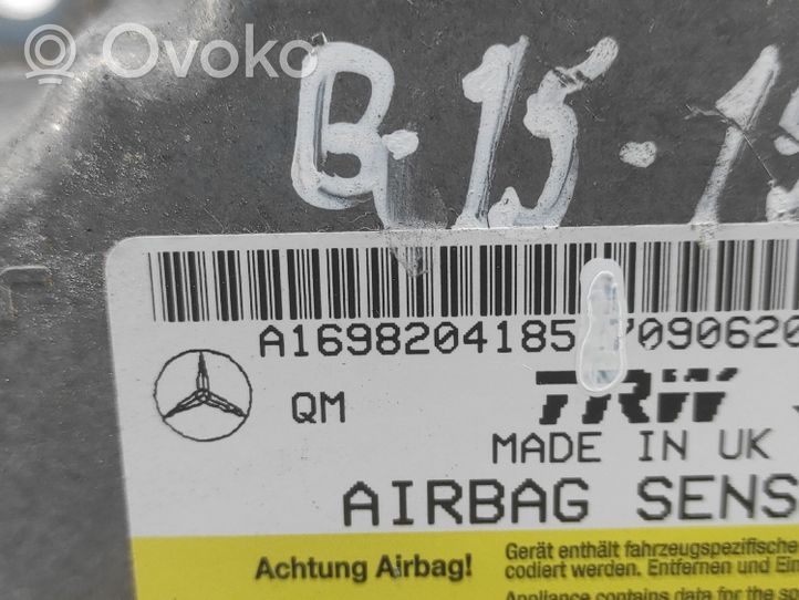 Mercedes-Benz B W245 Oro pagalvių valdymo blokas 