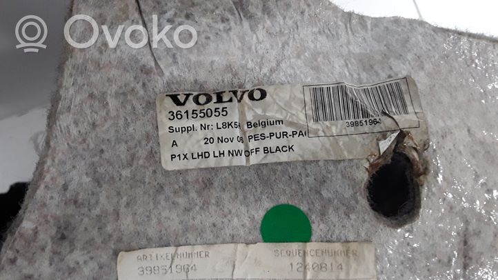 Volvo V50 Tapis de sol / moquette de cabine avant 36155055