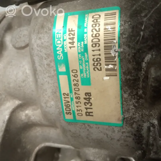 Ford Fusion Compressore aria condizionata (A/C) (pompa) SD6V121442F