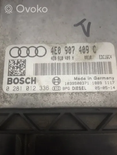 Audi A8 S8 D5 Altre centraline/moduli 4E907409C