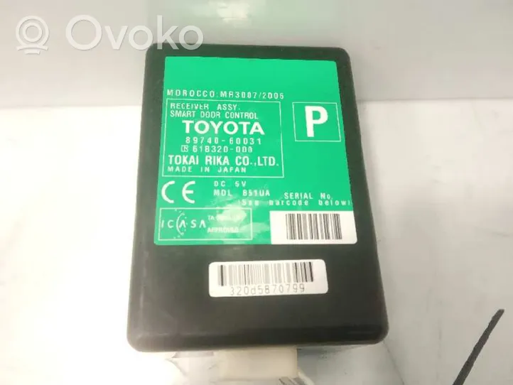 Toyota Land Cruiser J20 J20u Muut ohjainlaitteet/moduulit 8974060031