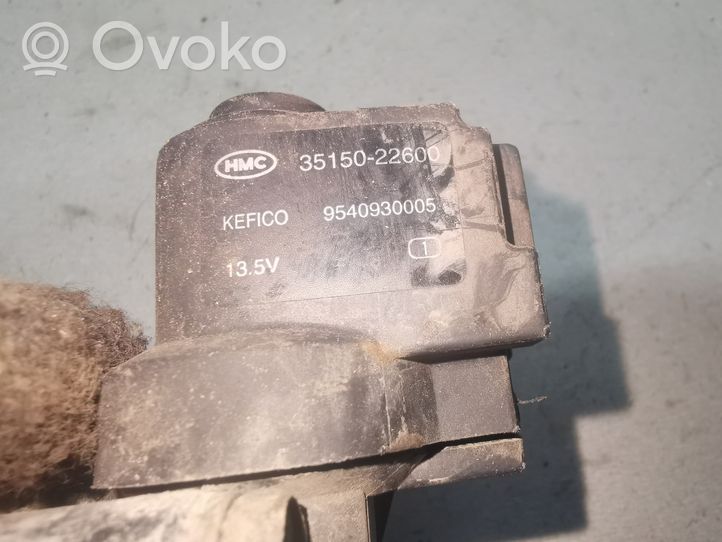 Hyundai Accent Throttle valve 3515022600