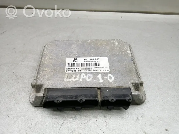 Volkswagen Lupo Variklio valdymo blokas 047906027