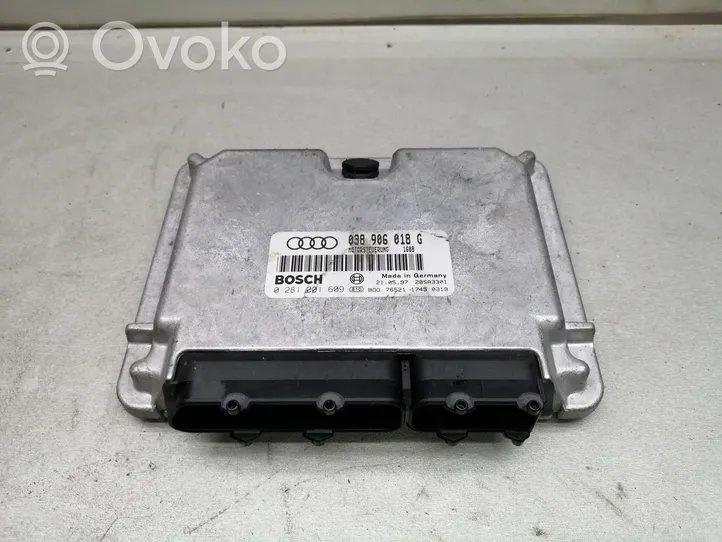 Audi A6 S6 C5 4B Moottorin ohjainlaite/moduuli 038906018G