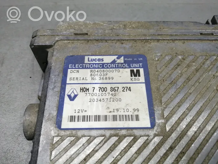 Mitsubishi Carisma Sterownik / Moduł ECU 7700867274