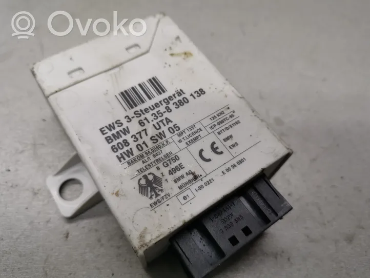 BMW 5 E39 Unité de commande dispositif d'immobilisation 61358380138