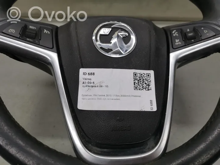 Opel Insignia A Steering wheel 
