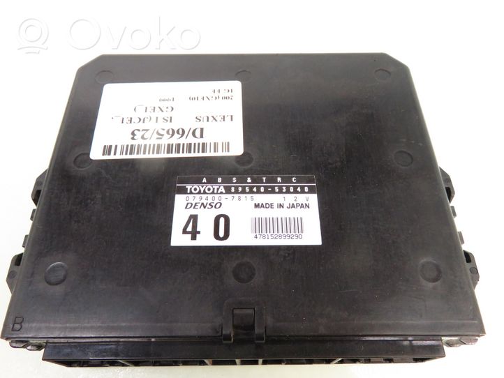 Lexus IS 200-300 Sterownik / moduł ABS 0794007815