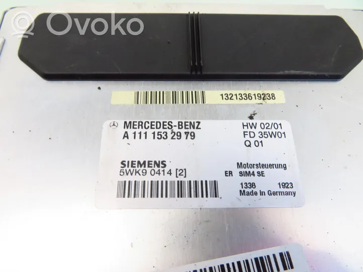 Mercedes-Benz C AMG W203 Moottorin ohjainlaite/moduuli 5WK90414