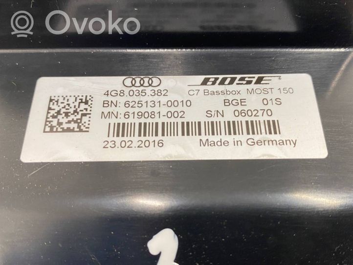 Audi RS6 C7 Głośnik niskotonowy 4G8035382