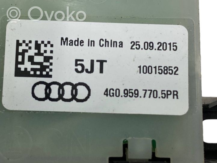 Audi RS6 C7 Sėdynių atminties jungtukas (-ai) 4G0959770