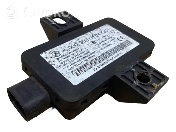 Mercedes-Benz A W176 Tire pressure sensor A0009003704