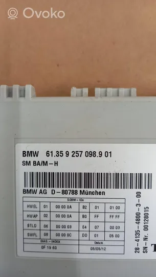 BMW 6 F12 F13 Moduł / Sterownik fotela 9257098