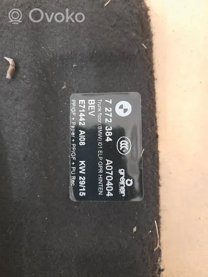 BMW i3 Trunk/boot floor carpet liner 7272384