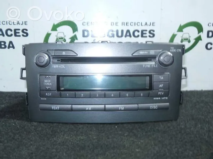 Toyota Auris 150 Unité de contrôle son HiFi Audio 