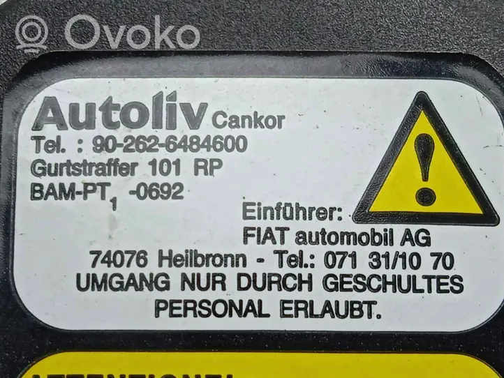 Fiat Doblo Etuistuimen turvavyö 902626484600